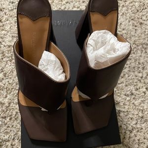 Tony Bianco thong heeled sandals